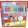 MARCD.ES COLORES CJ.18 UDS  STABILO POWER