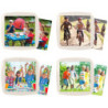 PUZLE SET DE 4 PIEZAS OCIO CON AMIGOS MINILAND 36208