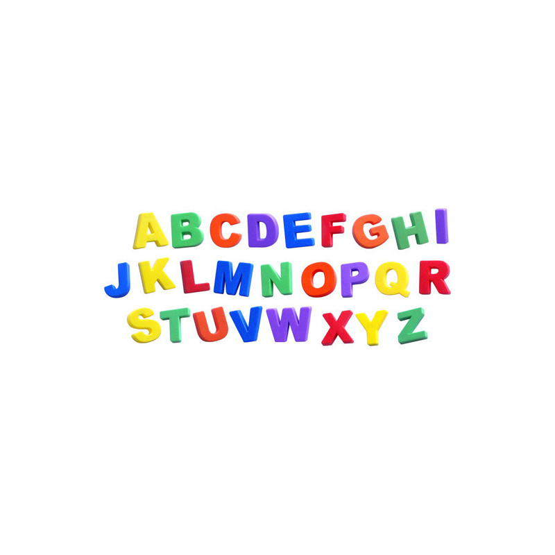 LETRAS MAGNETICAS MAYUSCULAS 32MM 154 PIEZAS BOTE MINILAND 97911