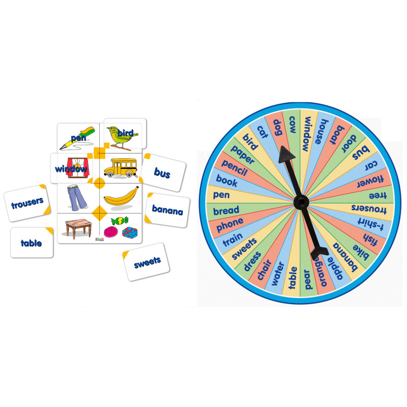 VOCABULARY BINGO TRASLÚCIDO HENBEA
