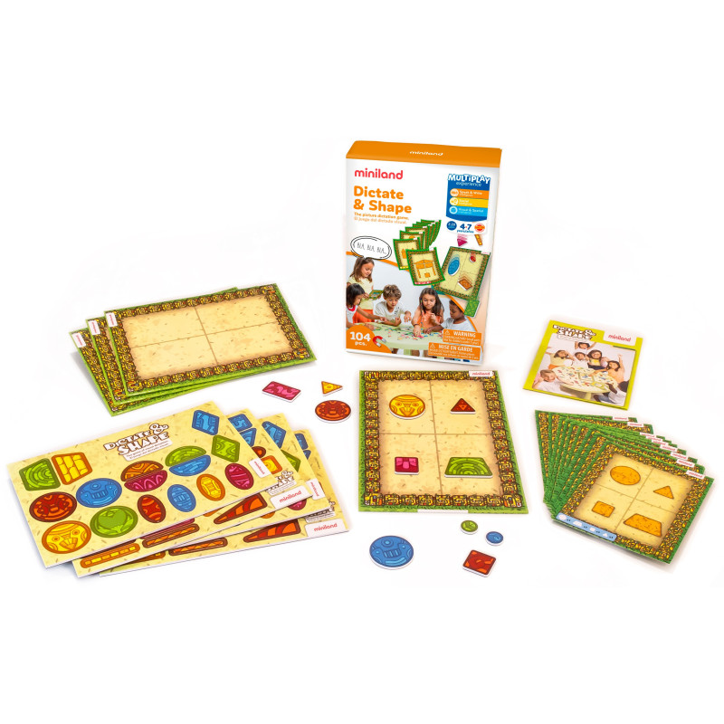 JUEGO MINILAND DICTATE & SHAPE 97030