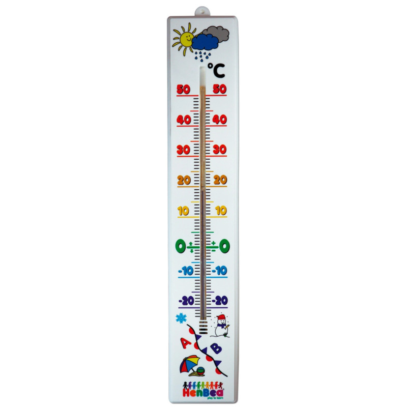 TERMOMETRO PLASTICO HENBEA 806