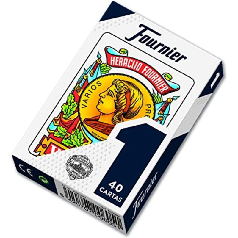 BARAJA DE CARTAS ESPAÑOLA Nº1 caja 40 CARTAS FOURNIER