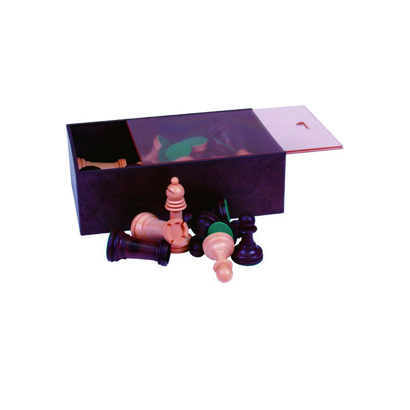 PIEZAS AJEDREZ PLASTICO ST N03 (06581)