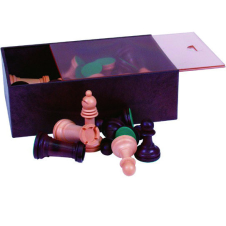 PIEZAS AJEDREZ PLASTICO ST N03 (06581)