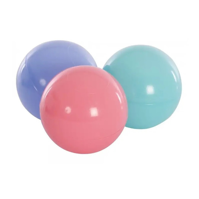 LOTE 50 PELOTAS LLENADO DE PISCINA PVC 8CM PREMIUM JIM SPORTS