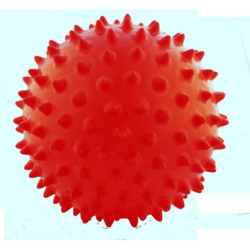 PELOTA MASAJE COLOR ROJO TALLA Ø23CM SOFTEE