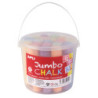 TIZAS JUMBO COLORES SURTIDOS 20 UDS APLI 14855