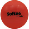 PELOTA POLIVALENTE LISA FLEXI ROJO 140 MM