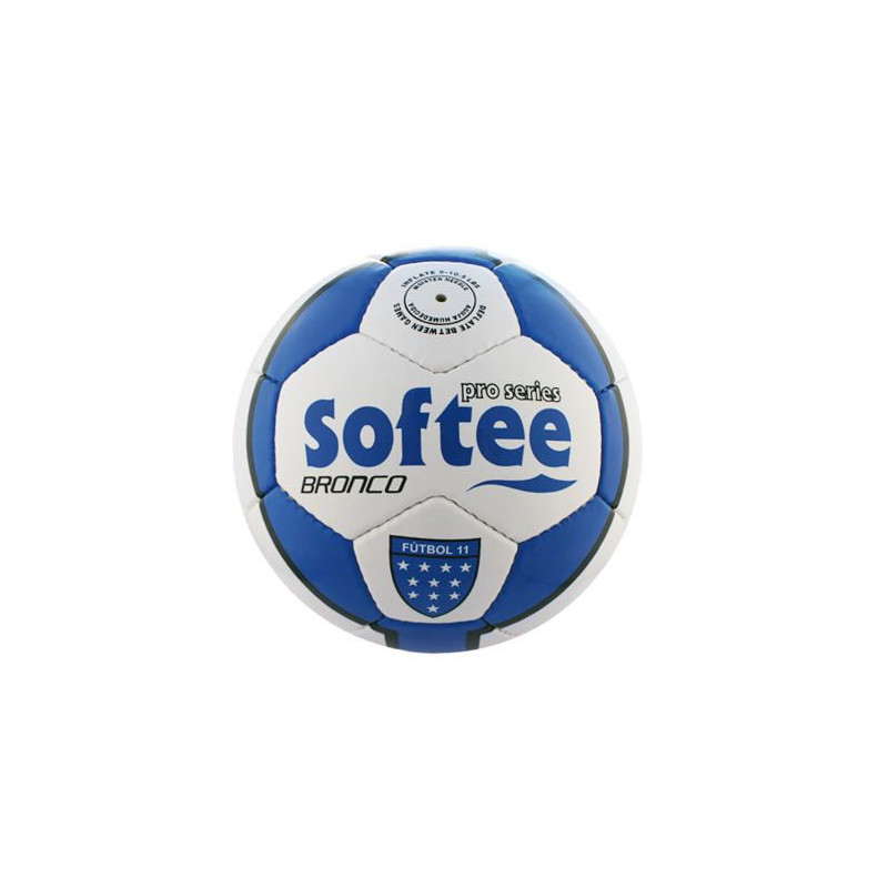 BALON FUTBOL SOFTEE BRONCO LIMITED EDITION AZUL TALLA 11
