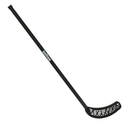 STICK HOCKEY/FLOORBALL MANGO REDONDO COLOR NEGRO TALLA 95CM