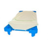 SABANA BAJERA CAMA APILABLE PEQUEÑA 100% ALGODÓN BL IMPARA
