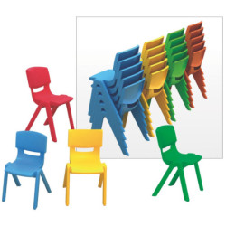 SILLA SERIE ELITE TALLA 3 ALT.34 CM NIÑO 4-6 AÑOS COLORES IMPARA