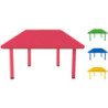 MESA SERIE ELITE TRAPEZOIDAL TALLA 3 ALT.58 CM NIÑO 4-6 AÑOS COLORES IMPARA