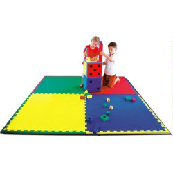 PUZLE BALDOSA TAPIZ EVA VERDE 100X100X2 CM IMPARA