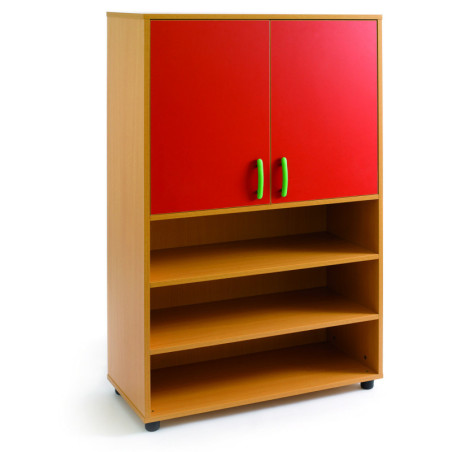 ARMARIO ESTANTERIA 2 PUERTAS+3 HUECOS MOD.741-4 40X90X148 TAGAR