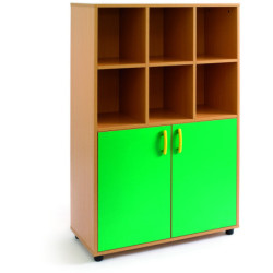 ARMARIO CASILLERO 2 PUERTAS/2+6 HUECOS MOD.741-5 40X90X148 TAGAR