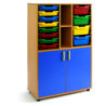 ARMARIO GAVETERO(16) 2 PUERTAS +2 HUECOS MOD.741-8 40X90X148 TAGAR
