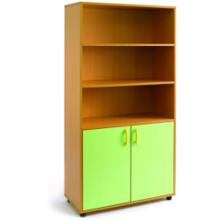 ARMARIO ESTANTERIA 2 PUERTAS+3 HUECOS MOD.751-3  40X90X183 TAGAR