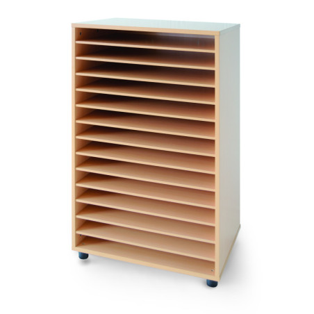 ARMARIO ESTANTERIA CARTULINAS 14 HUECOS MOD.732 70X53X113 TAGAR