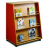 CARRO EXPOSITOR LIBROS MOD.765 C/RUEDAS 90X60X120 TAGAR
