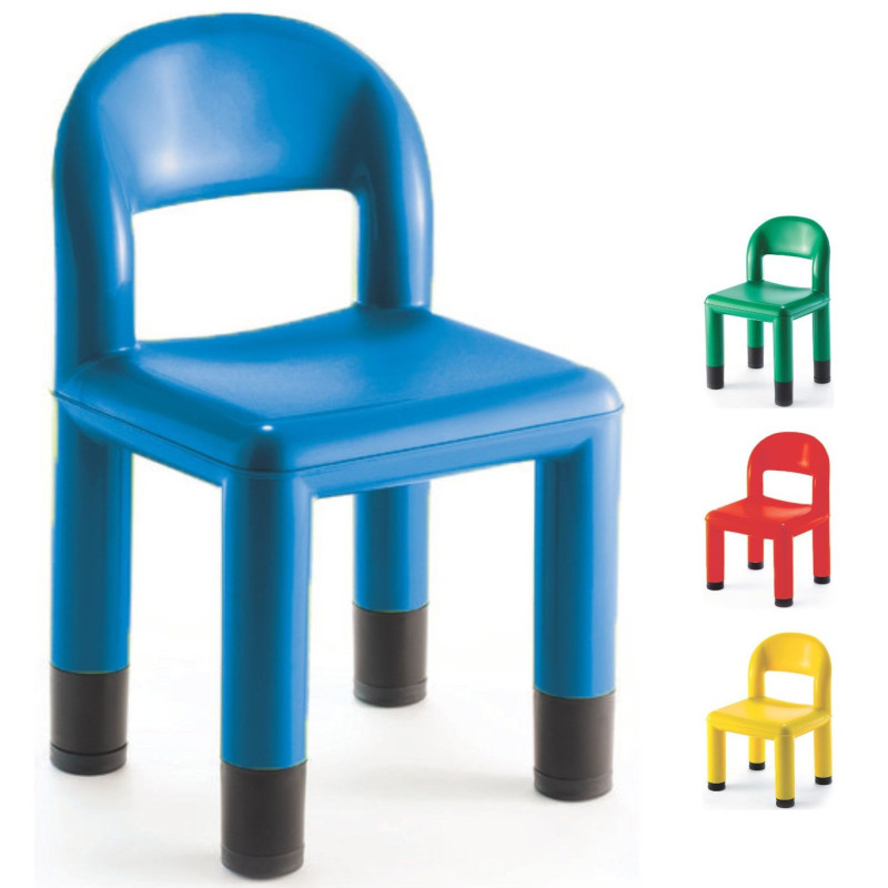 SILLA PARVULARIO MOD.400 POLIPROPILENO COLOR AA 26/32CM TAGAR