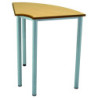 MESA 1/4 CIRCULO MOD.E141 TUBO ACERO TAPA LAMINADO TAGAR