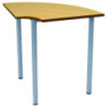 MESA 1/4 CIRCULO MOD.E143 TUBO ACERO TAPA LAMINADO TAGAR