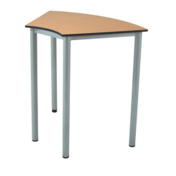 MESA 1/6 CIRCULO MOD.E163 TUBO ACERO TAPA LAMINADO TAGAR