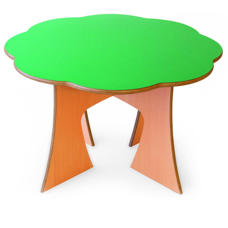 MESA INFANTIL MOD.D021 PATAS HAYA TAPA LAMINADO O100 ALT.60 TAGAR