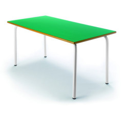 MESA PARVULARIO MOD.207 LAMINADA PATAS TUBO ACERO COLOR RECTANGULAR A54 110X55 TAGAR