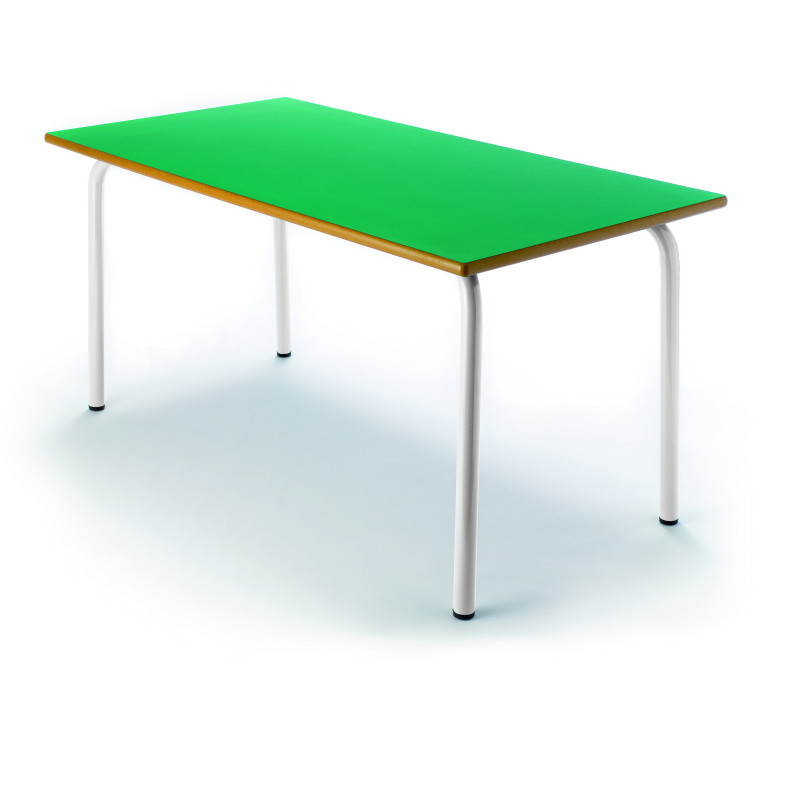 MESA PARVULARIO MOD.207 LAMINADA PATAS TUBO ACERO COLOR RECTANGULAR A54 110X55 TAGAR