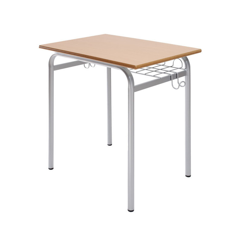 MESA ESCOLAR MOD.277 BANDEJA REJILLA 60X40 ALT.60 COLOR TAGAR