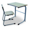 MESA ESCOLAR MOD.274 PATIN S/BANDEJA  60X50 ALT.70 COLOR TAGAR