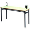 MESA LABORATORIO MOD.296 GRIFO+TORRETA ENCHUFES 180X60 ALT.90 TAGAR