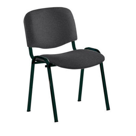 SILLA CONFIDENTE APILABLE RD965 NEGRA ROCADA