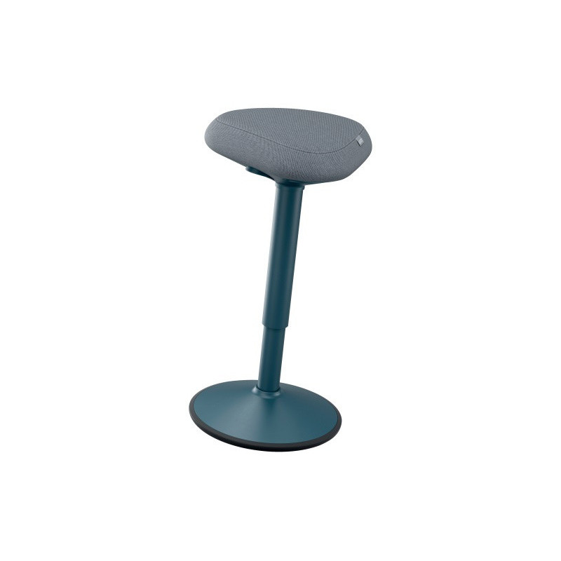 TABURETE ACTIVE CON ASIENTO COMFORT 370 X 610 X 377 MM GRIS OSCURO LEITZ