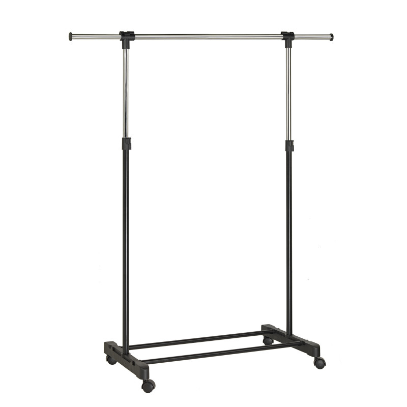 PERCHERO EXTEND NEGRO/PLATEADO UNILUX