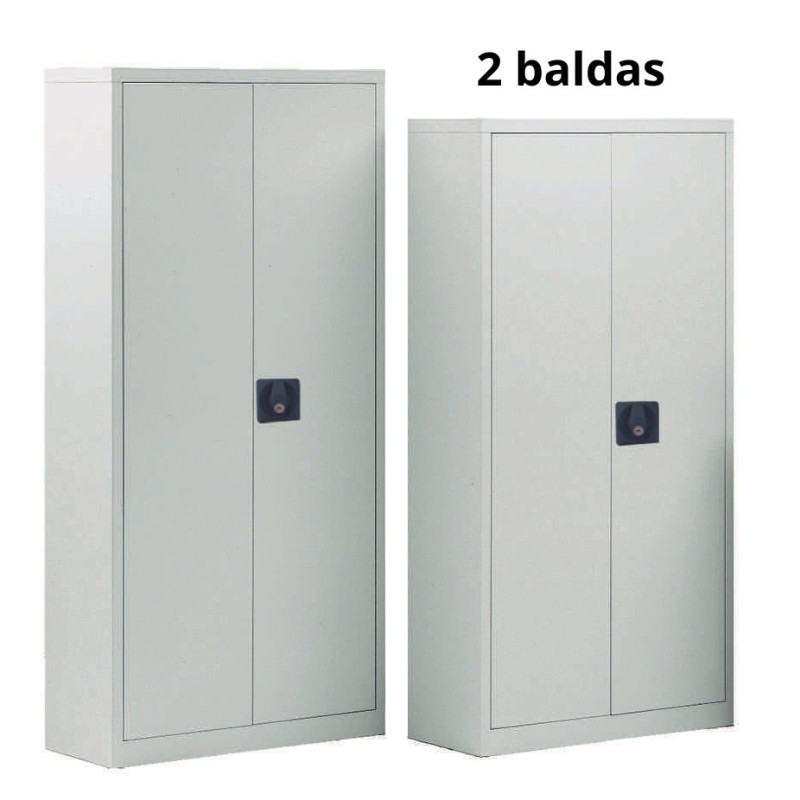 ARMARIO METALICO PUERTA BATIENTE 105X102X45 2 BALDAS ROCADA