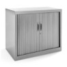 ARMARIO METÁLICO PERSIANA 70 x 80 x 45 cm RAL 9006 INCLUYE 1 BALDA ROCADA