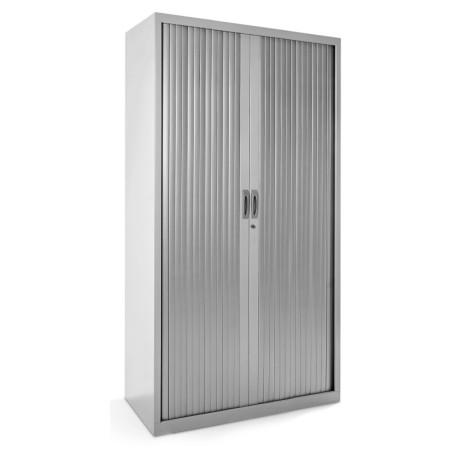 ARMARIO METÁLICO PERSIANA 198 x 102 x 45 cm RAL 9006 INCLUYE 4 BALDAS ROCADA