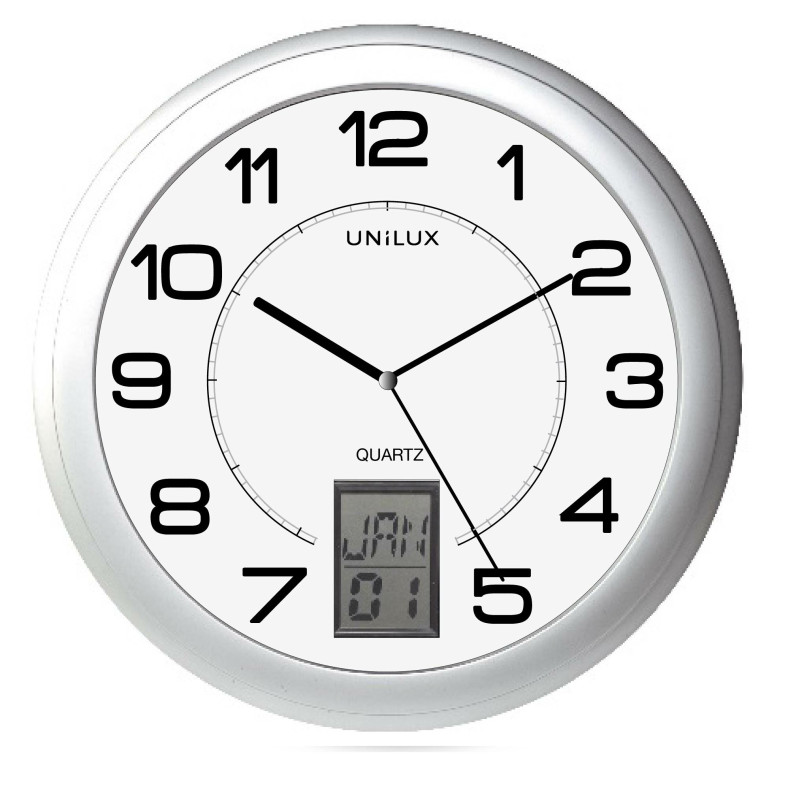 RELOJ INSTINCT GRIS METALIZADO UNILUX