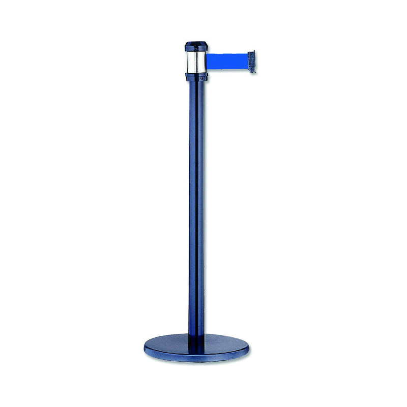 POSTES SEPARADORES (2 UDS) CON CINTA AZUL POESSA