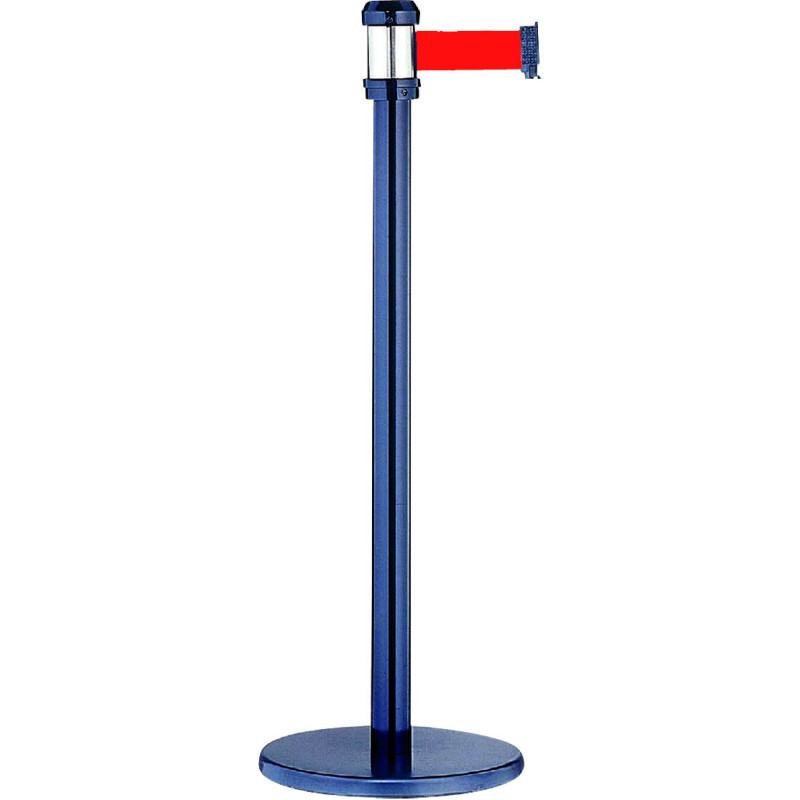 POSTES SEPARADORES (2 UDS) CON CINTA ROJA POESSA