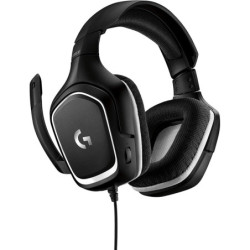 LOGITECH AURICULARES CON MICROFONO G332 GAMING NEGRO BLANCO - 981-000831
