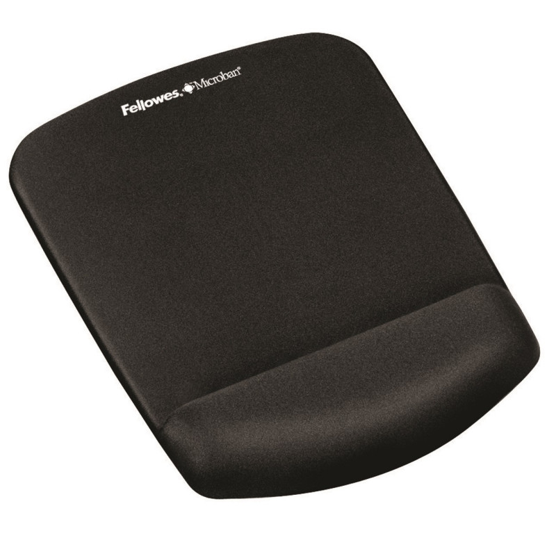 ALFOMBRILLA CON REPOSAMUÑECAS FOAM PLUSTOUCH™ NEGRO FELLOWES