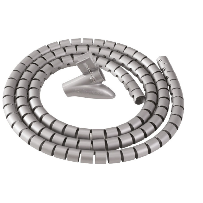 ORGANIZADOR CABLES CABLEZIP PLATA FELLOWES