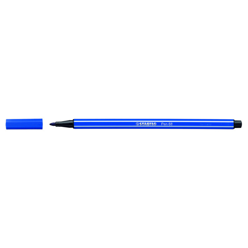 MARCD. STABILO ACUARELABLE PEN 68 AZUL MARINO 1 MM