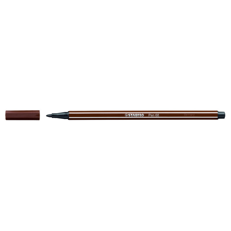 MARCD. STABILO ACUARELABLE PEN 68 MARRON 1 MM