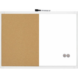 COMBO HOGAR  PIZARRA MAG.+TABLERO CORCHO 585X430MM COLORES SURTIDOS REXEL